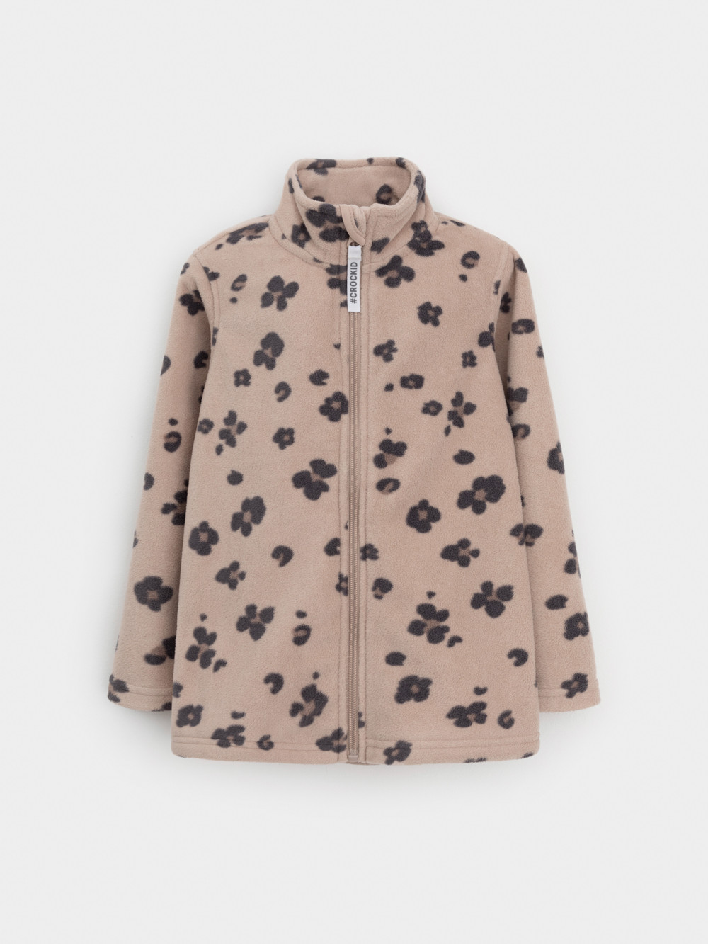 Куртка для девочки, артикул: ФЛ 34025/н/44 ГР, цвет: светло-бежевый, фото 2