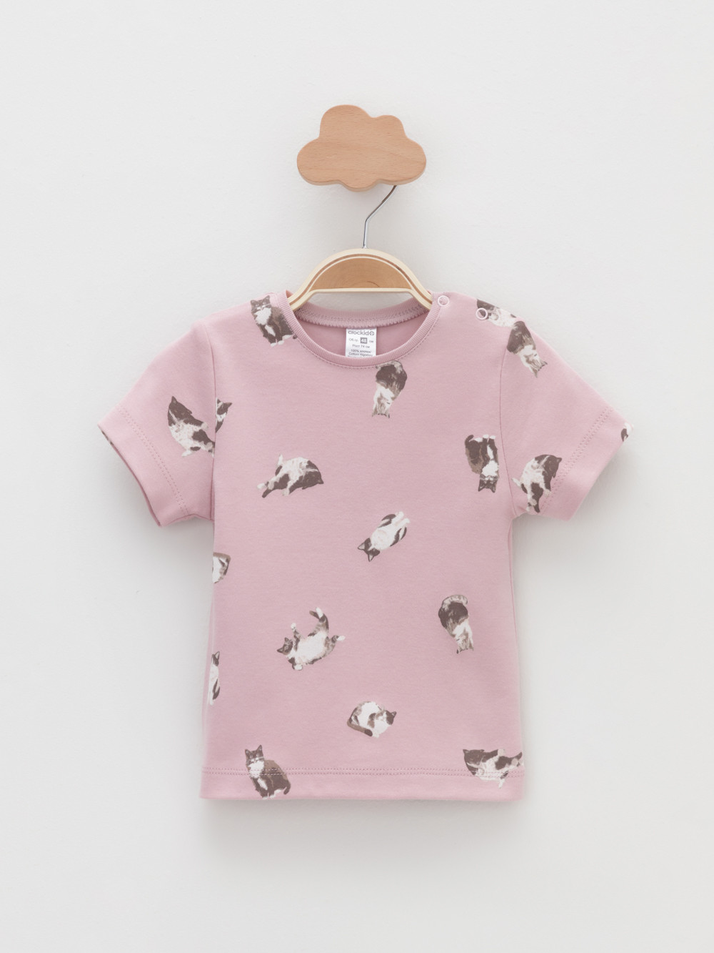 Футболка для новорожденных, артикул: К 301156-2уп, цвет: розовый, фото 2