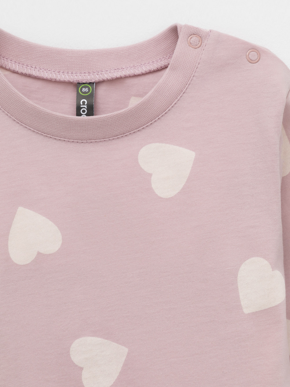 Лонгсливы для девочки, артикул: КР 302829, цвет: розовый, фото 2