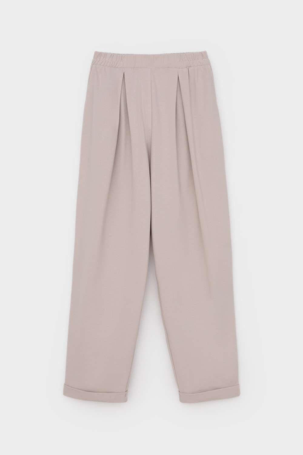 Брюки женские для мам, артикул: ЕВТ 4132, цвет: бежевый, фото 2