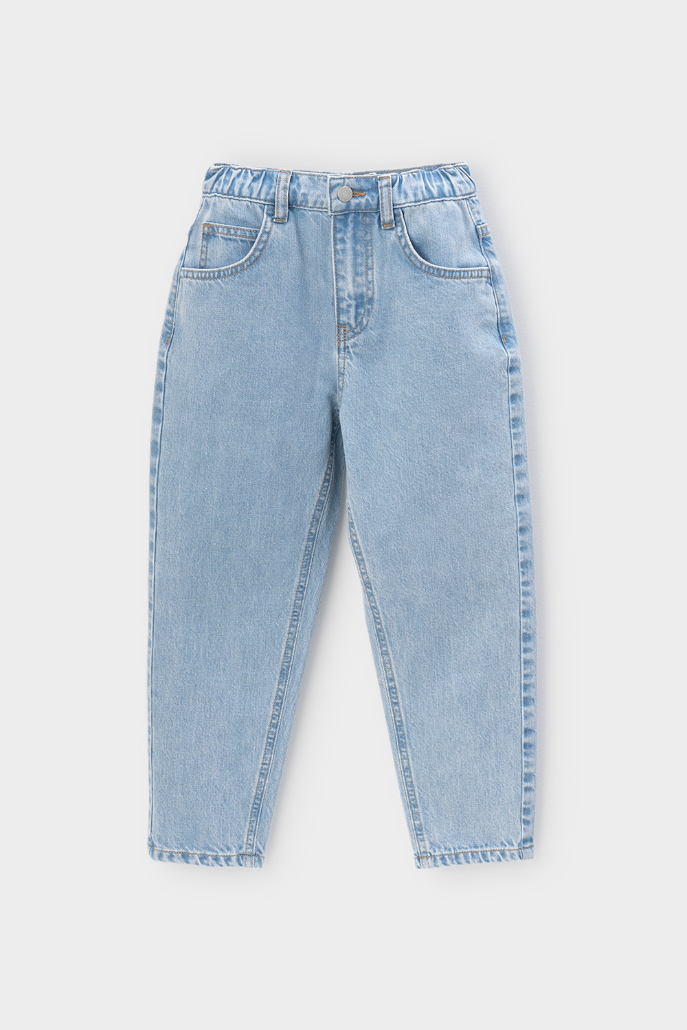 Брюки для девочки, артикул: ТК 46137 ВСТ, цвет: голубой, фото 2