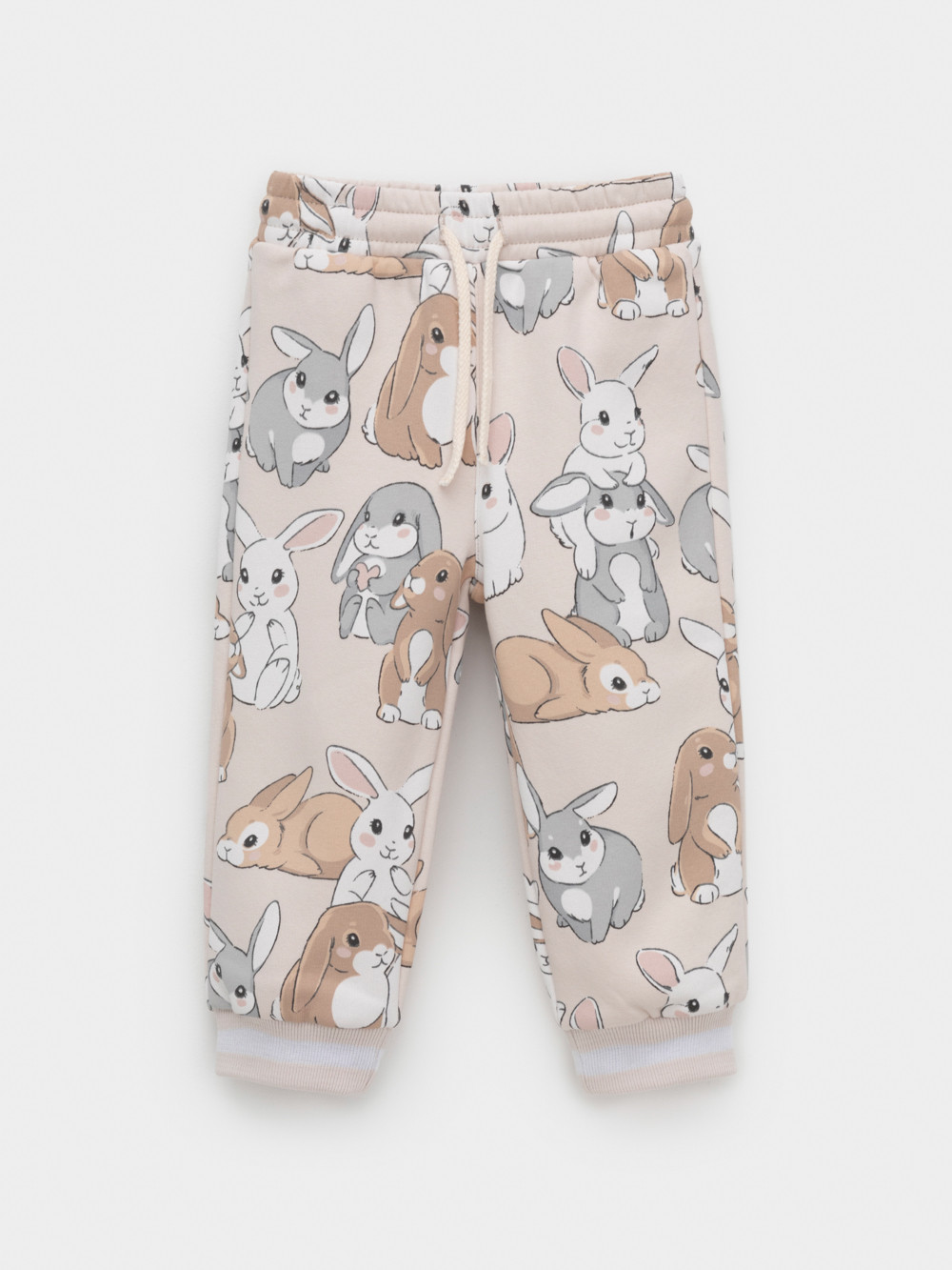 Брюки для девочки, артикул: КР 400883, цвет: бежевый, фото 2