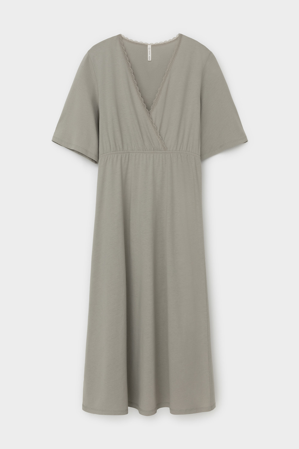 Сорочки ночные женские для мам, артикул: Е 10055, цвет: хаки, фото 2