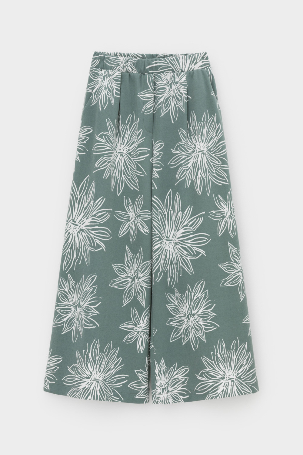 Брюки женские для мам, артикул: ЕВТ 4150, цвет: зеленый, фото 2