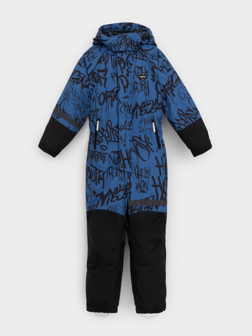 Комбинезоны утепленные для мальчика, артикул: ВК 60100/н/8 ГР, цвет: голубой, фото 2