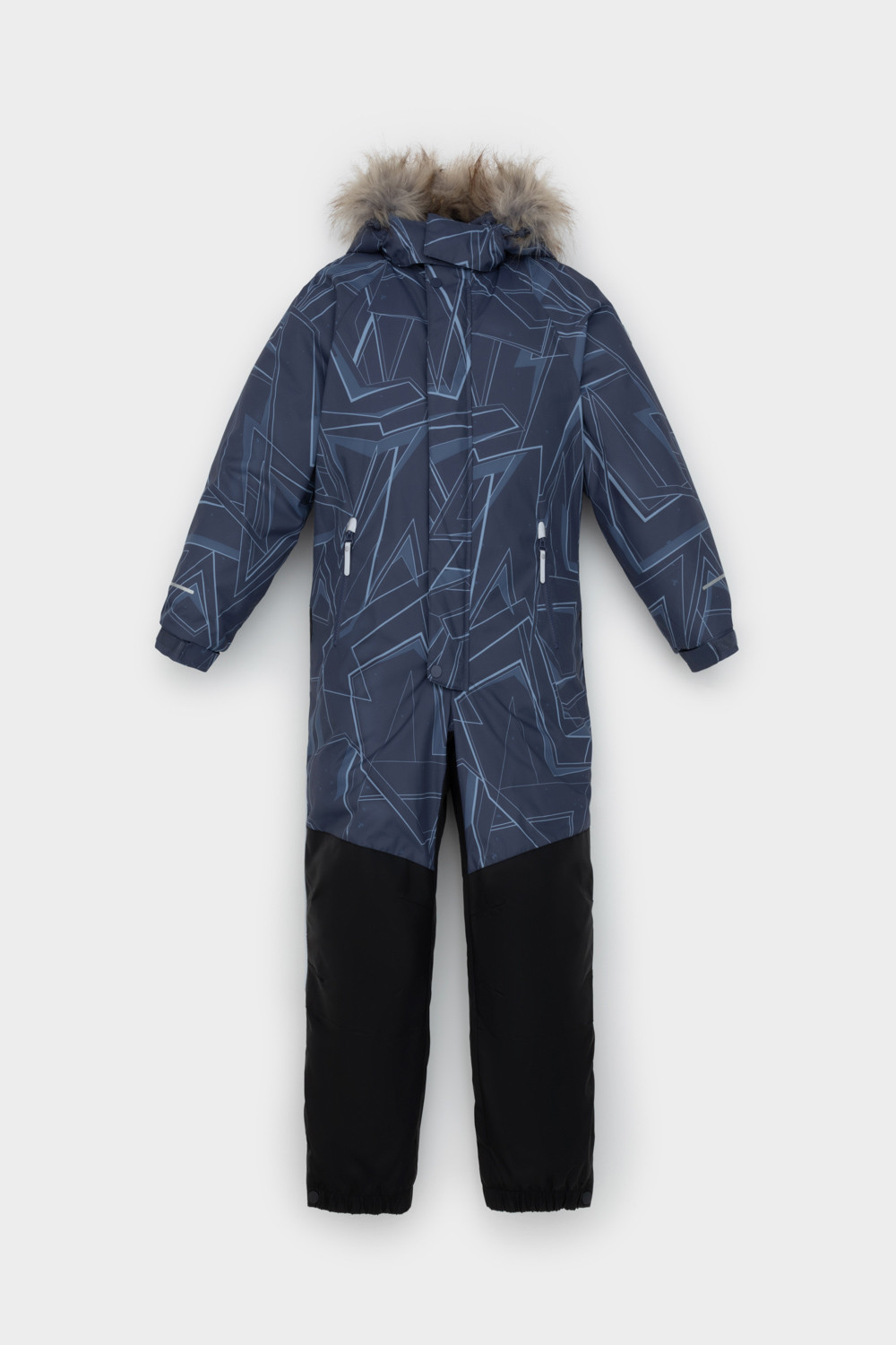 Комбинезоны утепленные для мальчика, артикул: ВК 60120/н/11 ГР, цвет: темно-синий, фото 2