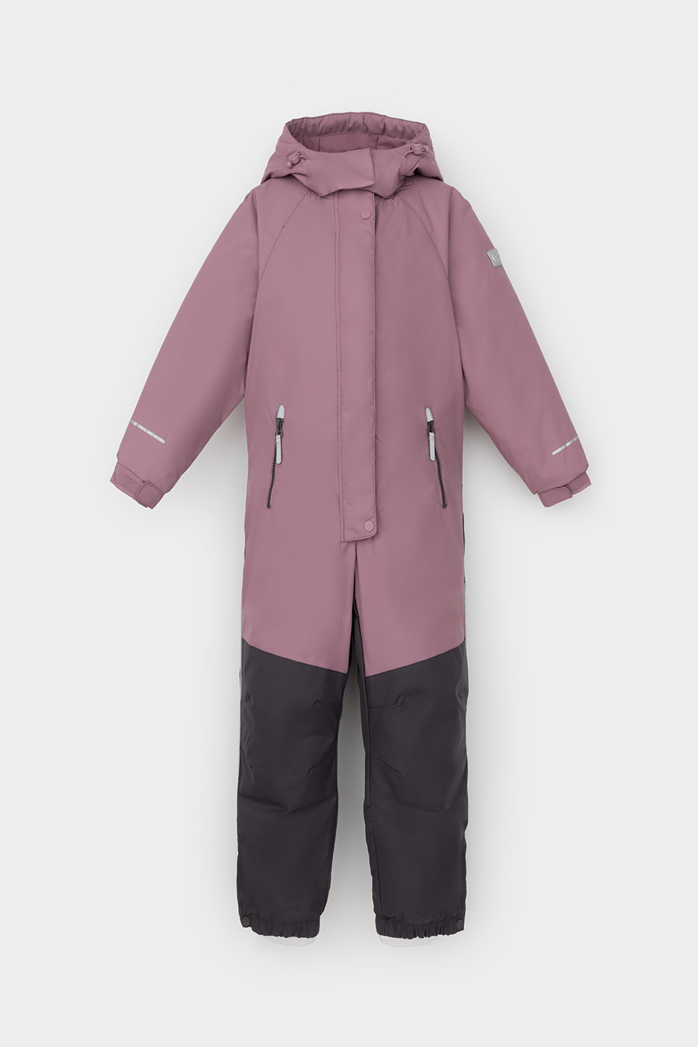 Комбинезоны утепленные для девочки, артикул: ВК 60122/1 ГР, цвет: фиолетовый, фото 2