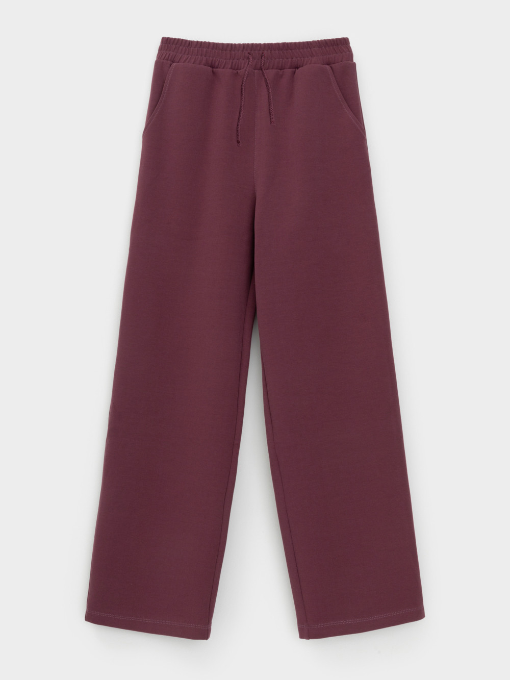 Брюки для девочки, артикул: КР 400876, цвет: бордовый, фото 2
