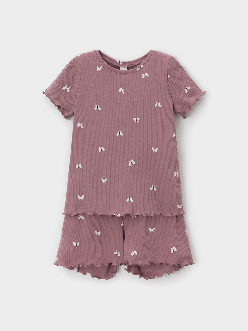 Пижама для девочки, артикул: К 1652, цвет: розовый, фото 2