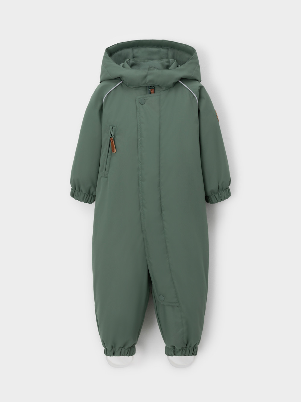 Комбинезоны утепленные для мальчика, артикул: ВК 60108/8 Ал, цвет: зеленый, фото 2