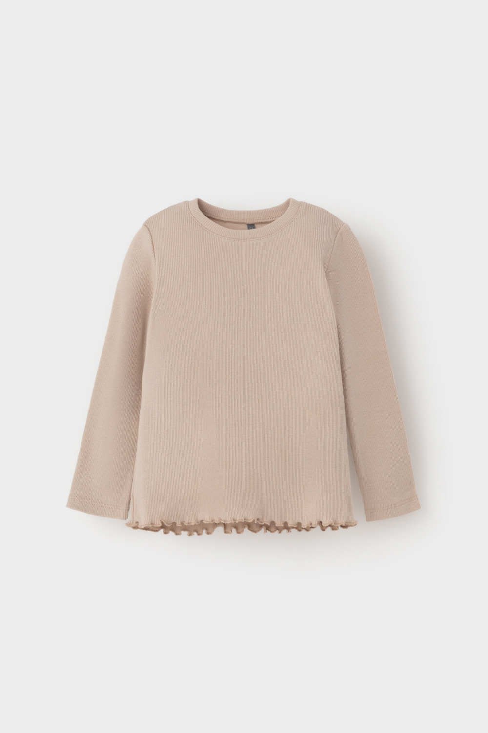 Лонгсливы для девочки, артикул: КР 302550, цвет: бежевый, фото 2