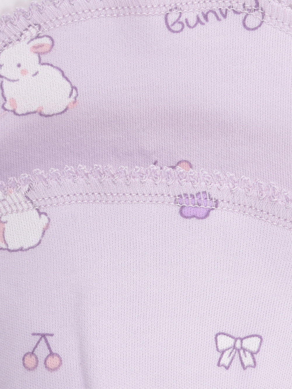 Шапочка ясельная для новорожденных, артикул: К 8176, цвет: фиолетовый, фото 2