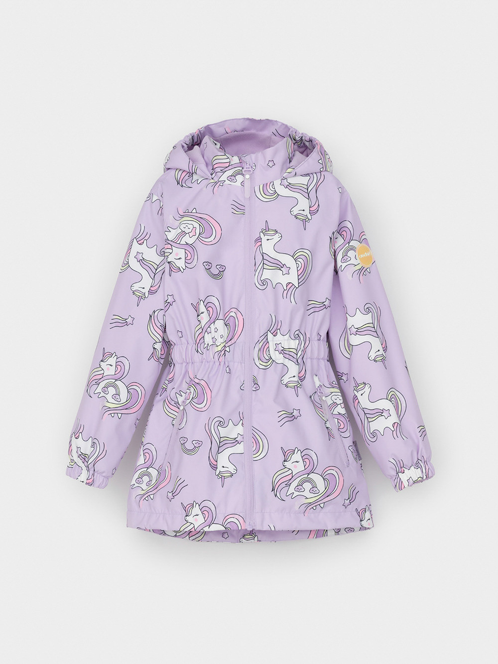 Куртка для девочки, артикул: ВК 32118/н/6 УЗГ, цвет: фиолетовый, фото 2