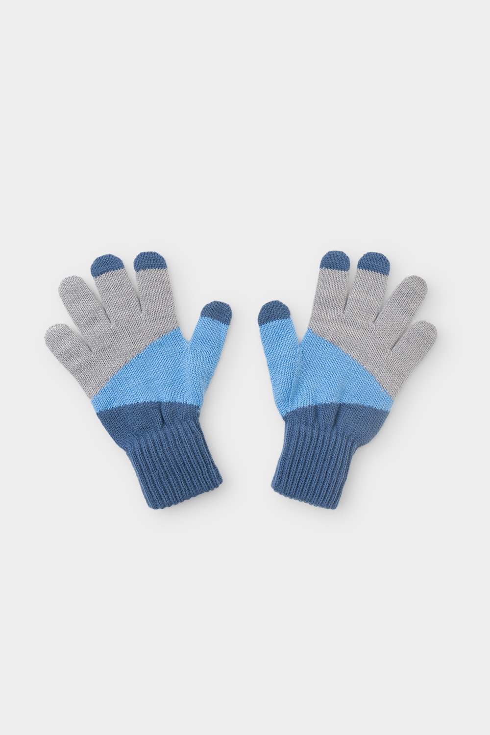 Перчатки для мальчика, артикул: КВ 10014, цвет: синий, фото 2