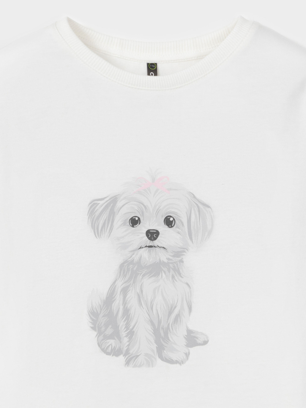 Футболка для девочки, артикул: КР 303033-1, цвет: сахар, фото 2