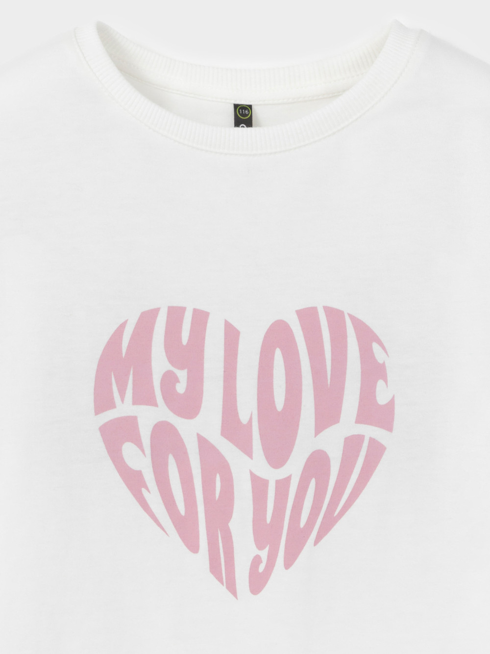 Футболка для девочки, артикул: КР 303016, цвет: сахар, фото 2