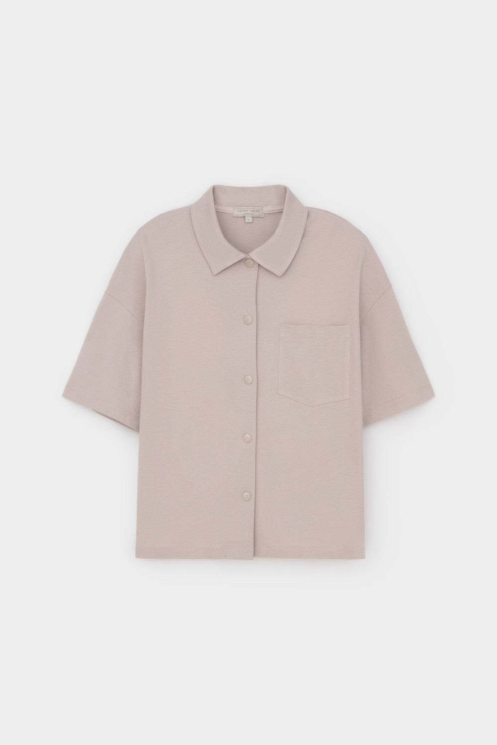 Блузы, рубашки женские для мам, артикул: ЕВТ 3280, цвет: бежевый, фото 2