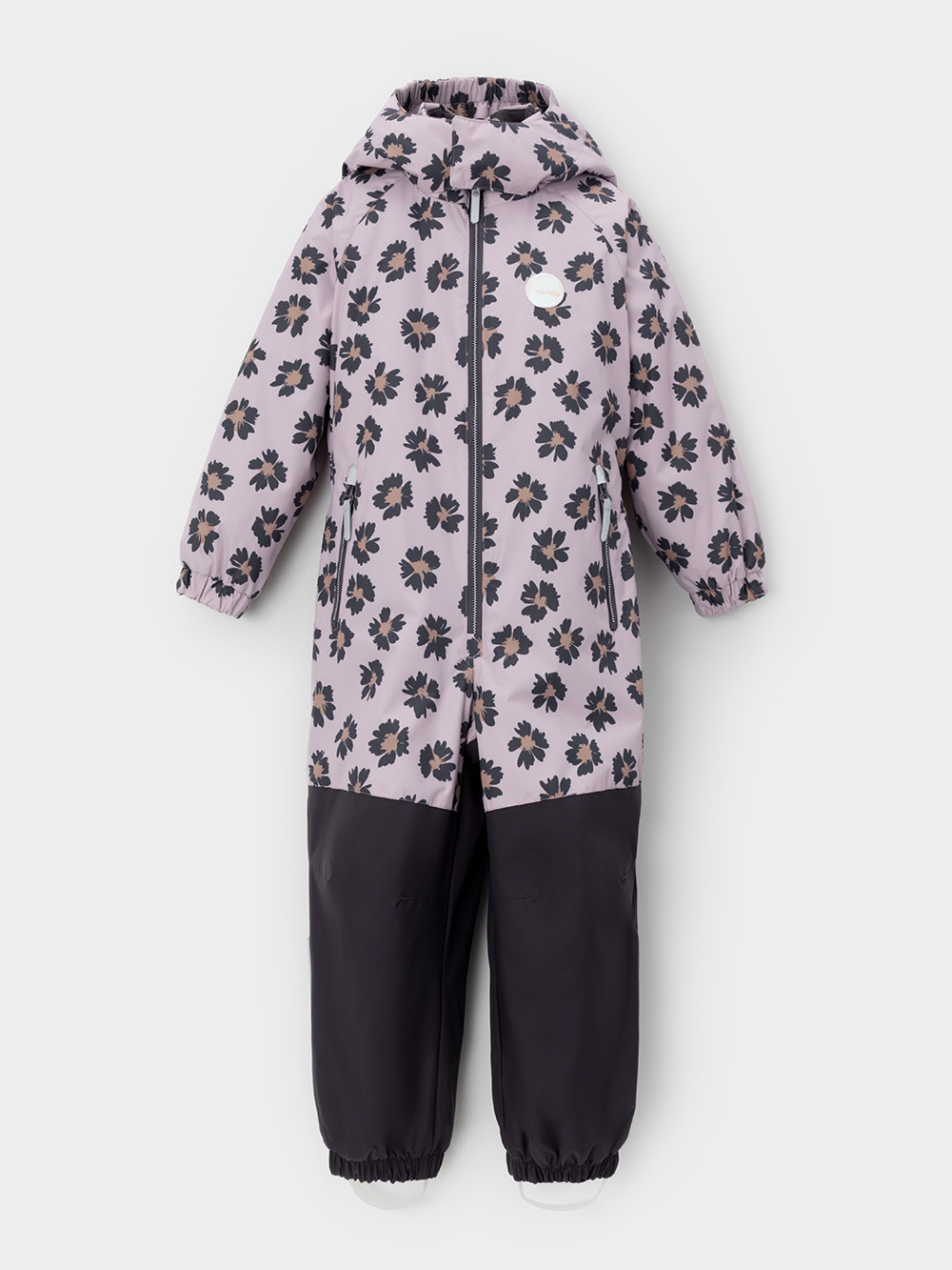 Комбинезоны утепленные для девочки, артикул: ВК 60111/н/7 УЗГ, цвет: розовый, фото 2