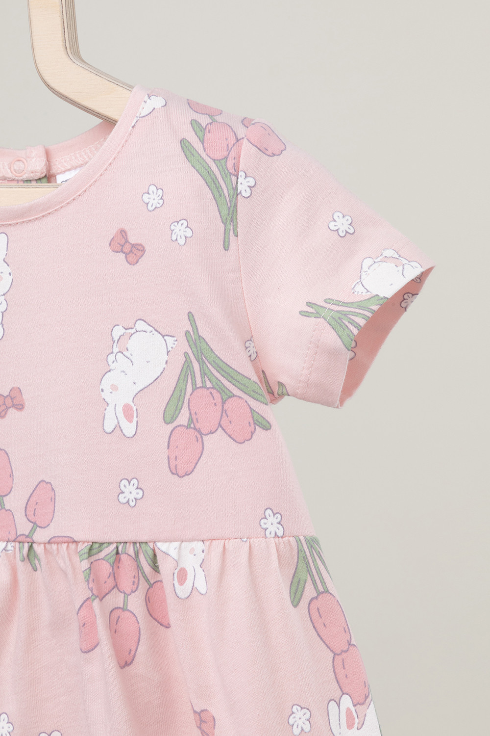 Боди для новорожденных, артикул: К 6495, цвет: розовый, фото 2