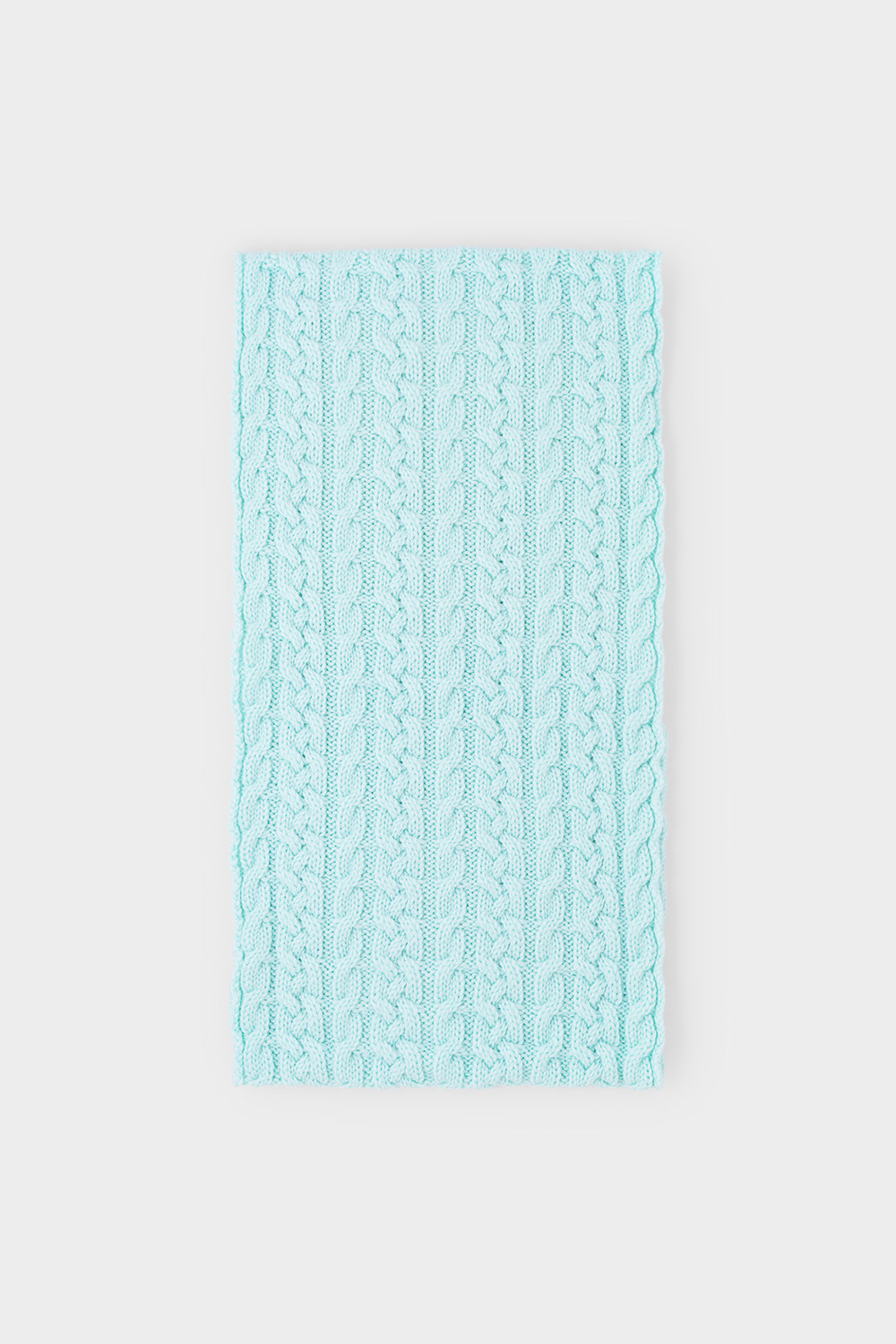 Шарф для девочки, артикул: КВ 15005/ш, цвет: бирюзовый, фото 2