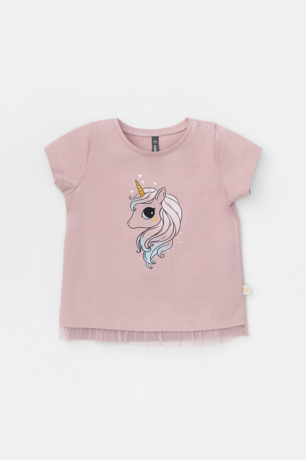 Футболка для девочки, артикул: КР 302321, цвет: розовый, фото 2