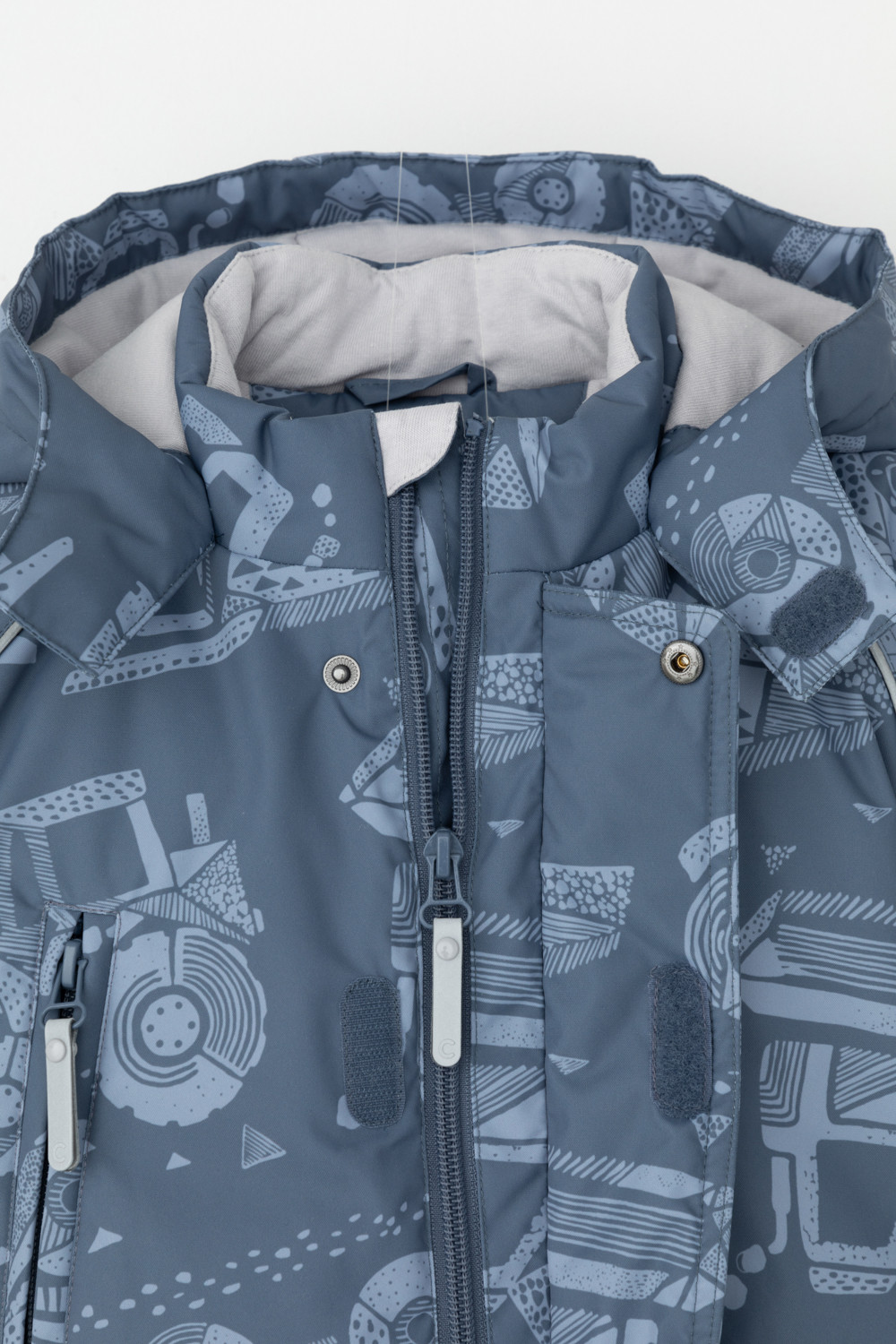 Комбинезоны утепленные для мальчика, артикул: ВК 60085/н/40 Ал, цвет: синий, фото 2