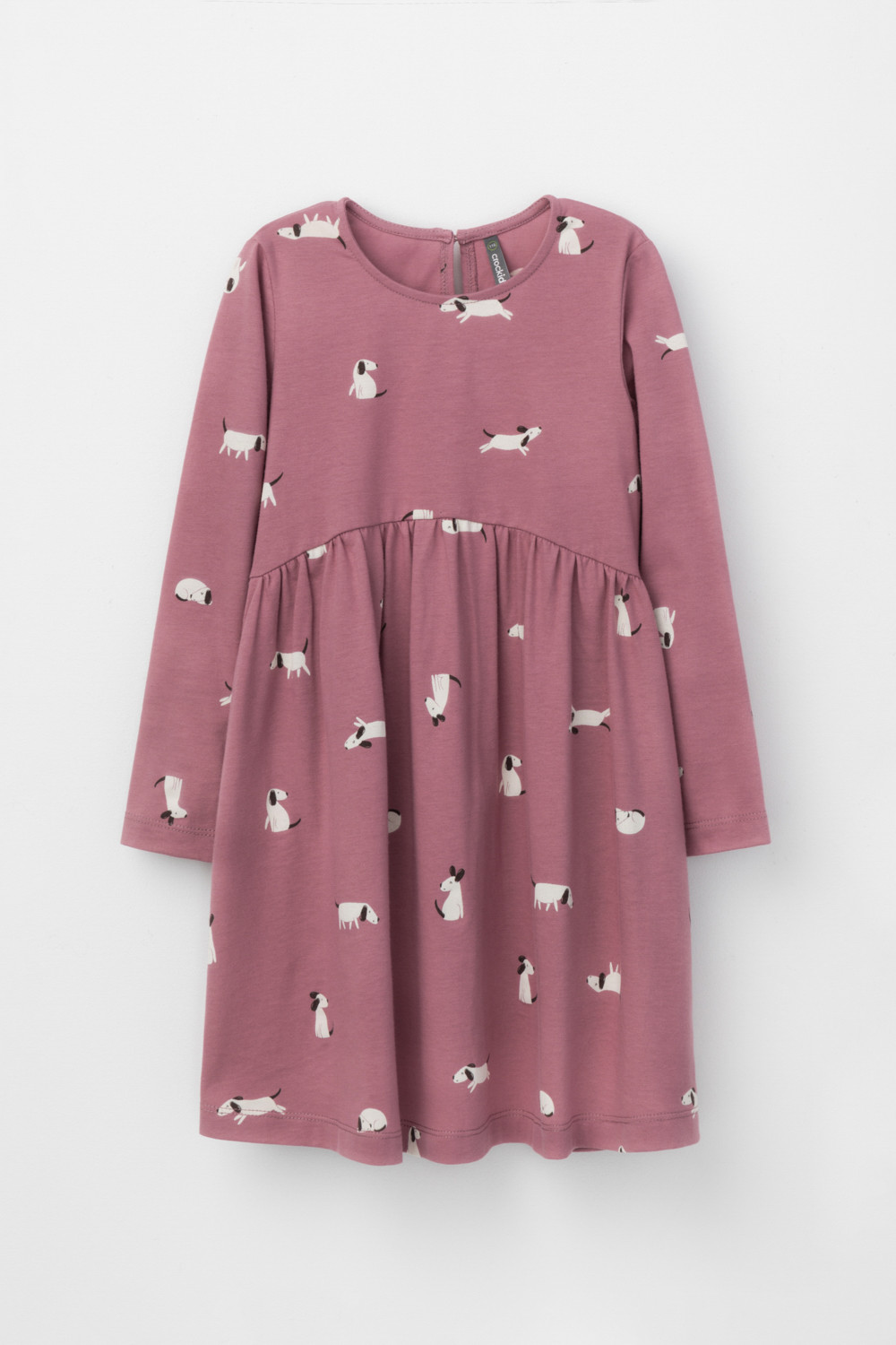 Платье для девочки, артикул: К 5775, цвет: бордовый, фото 2