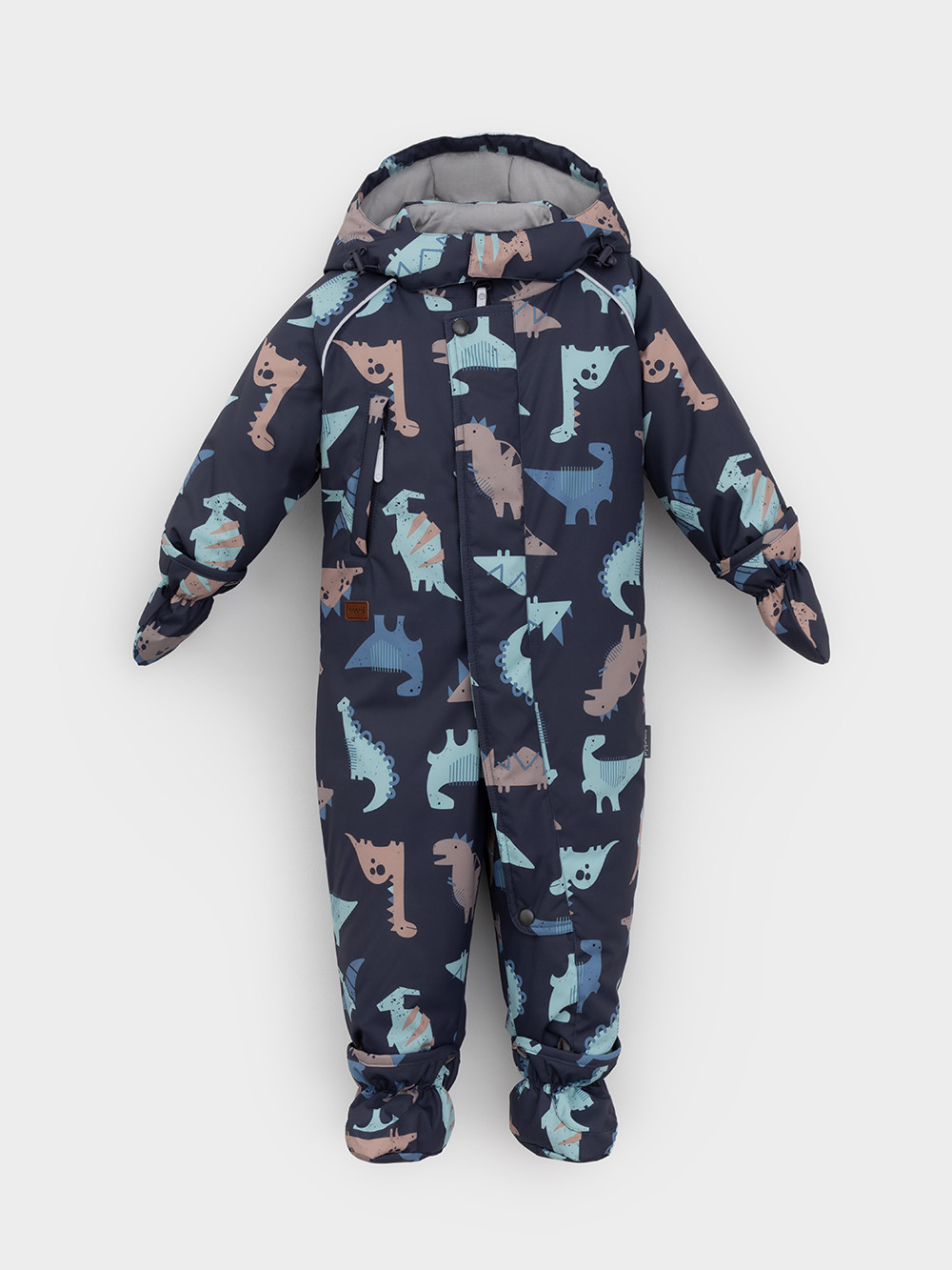 Комбинезоны утепленные для мальчика, артикул: ВК 60032/н/61 Ал, цвет: синий, фото 2