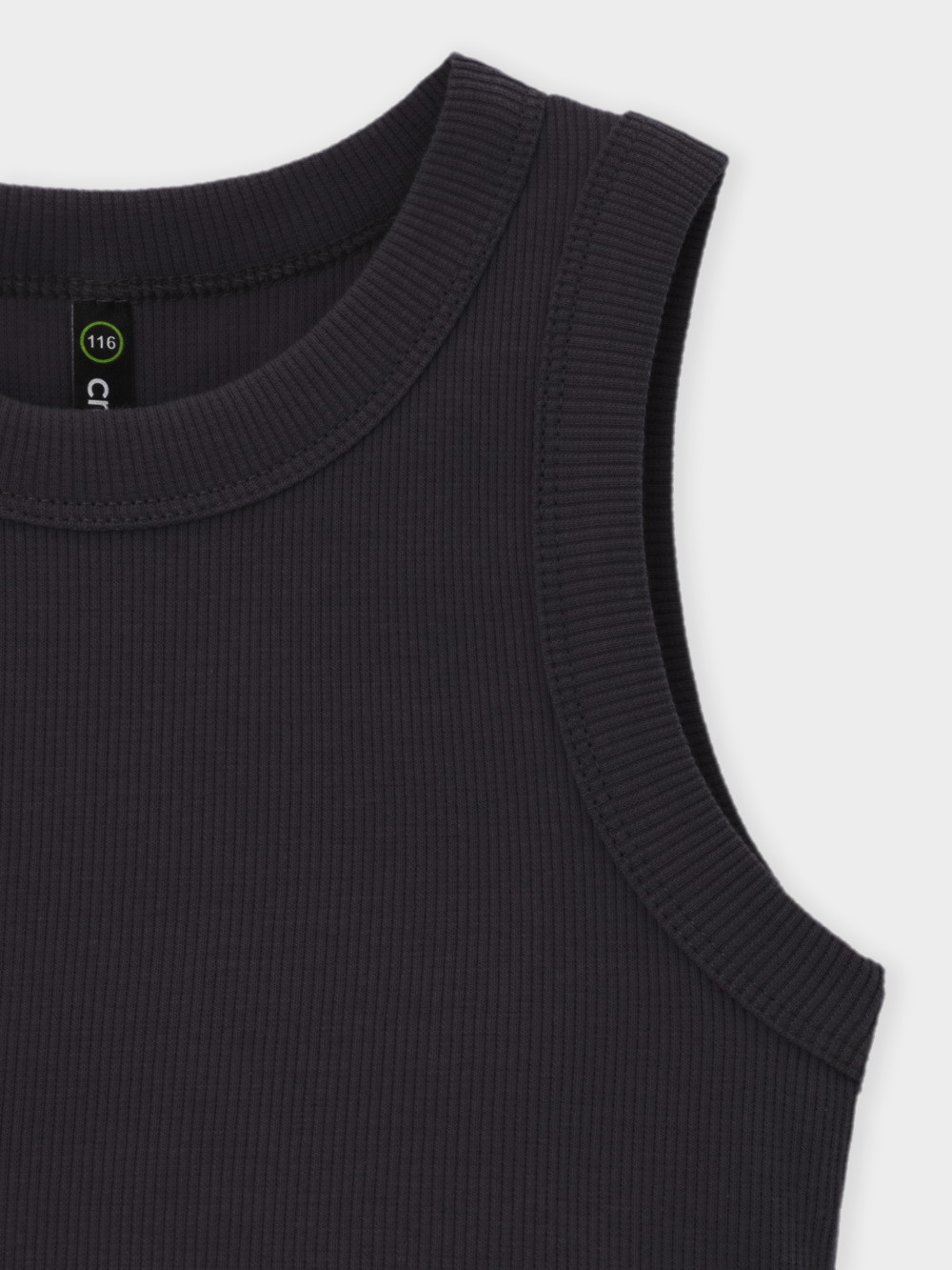 Футболка для девочки, артикул: КР 303013-1, цвет: темно-серый, фото 2