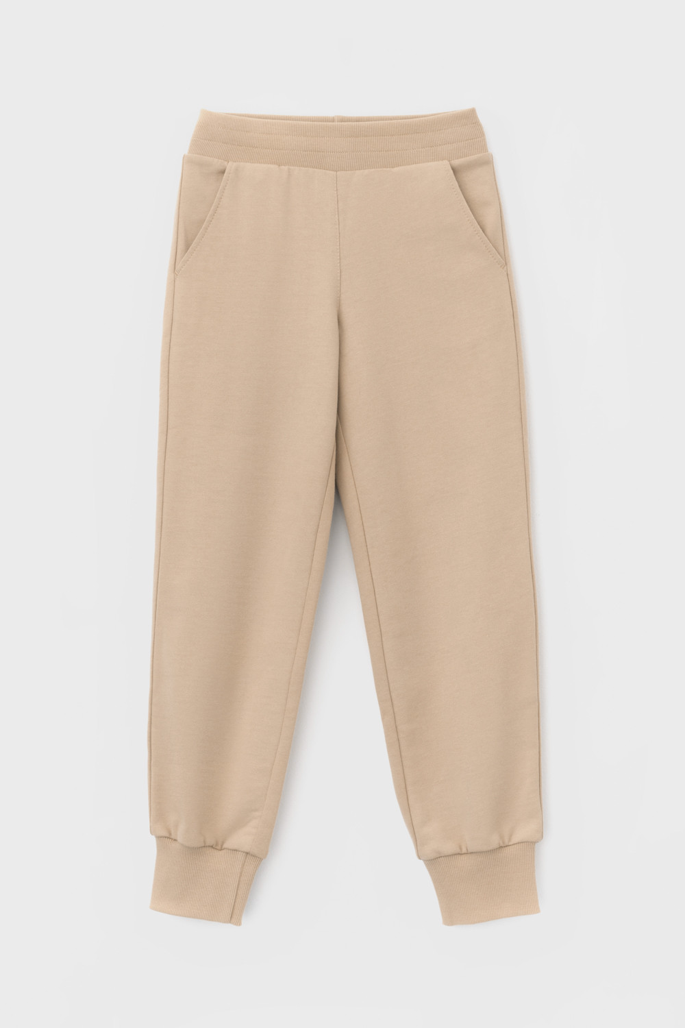 Брюки для девочки, артикул: КР 400669, цвет: бежевый, фото 2