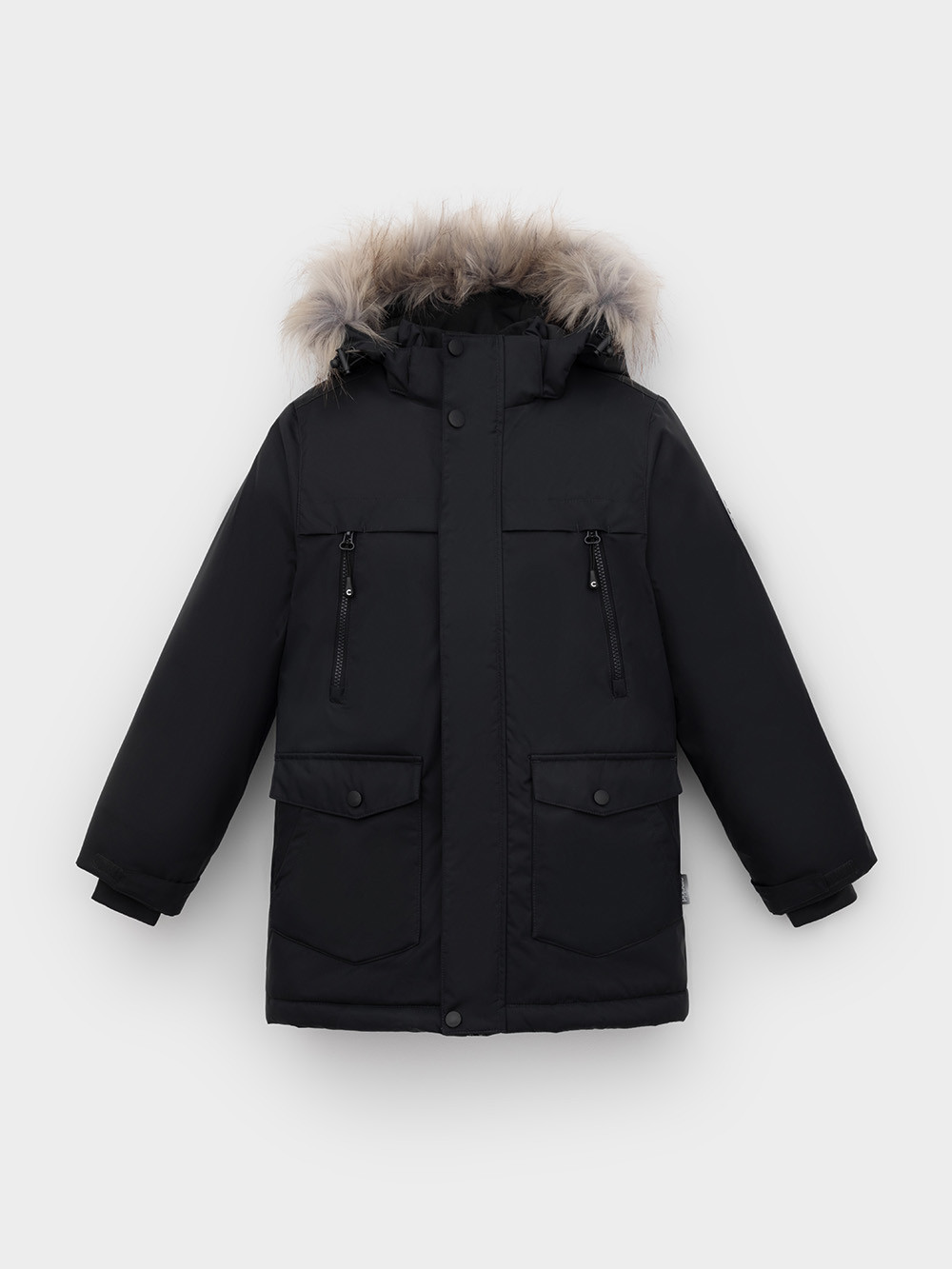 Куртки для мальчика, артикул: ВК 36111/2 ГР, цвет: черный, фото 2