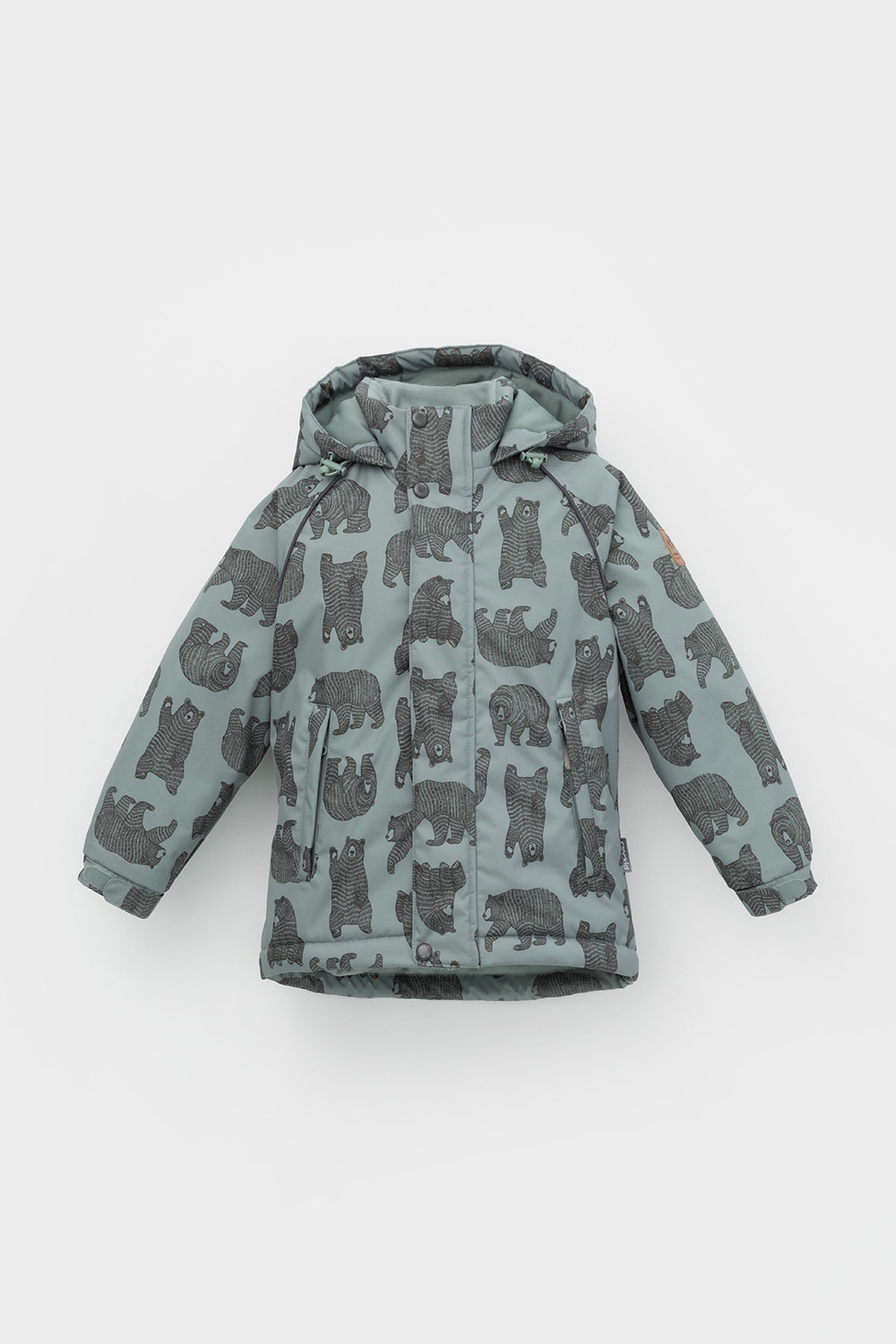 Куртки для мальчика, артикул: ВК 36084/н/1 Ал, цвет: зеленый, фото 2