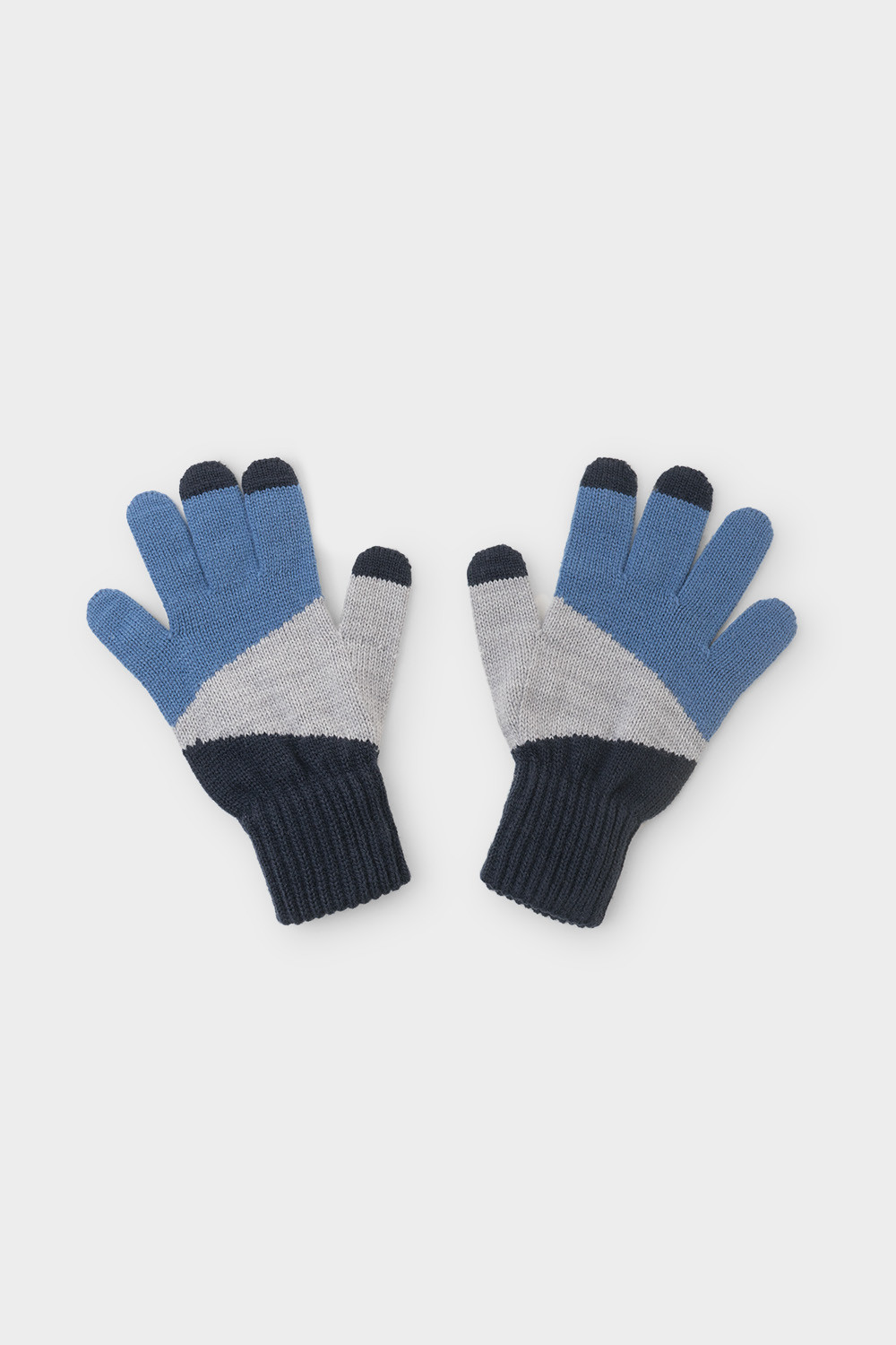 Перчатки для мальчика, артикул: КВ 10014, цвет: синий, фото 2