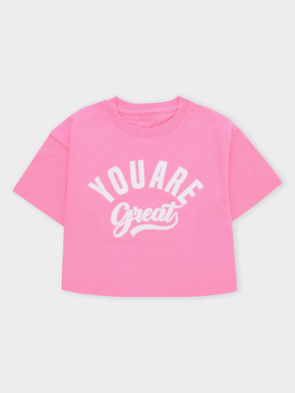 Футболка для девочки, артикул: КР 302936, цвет: розовый, фото 2