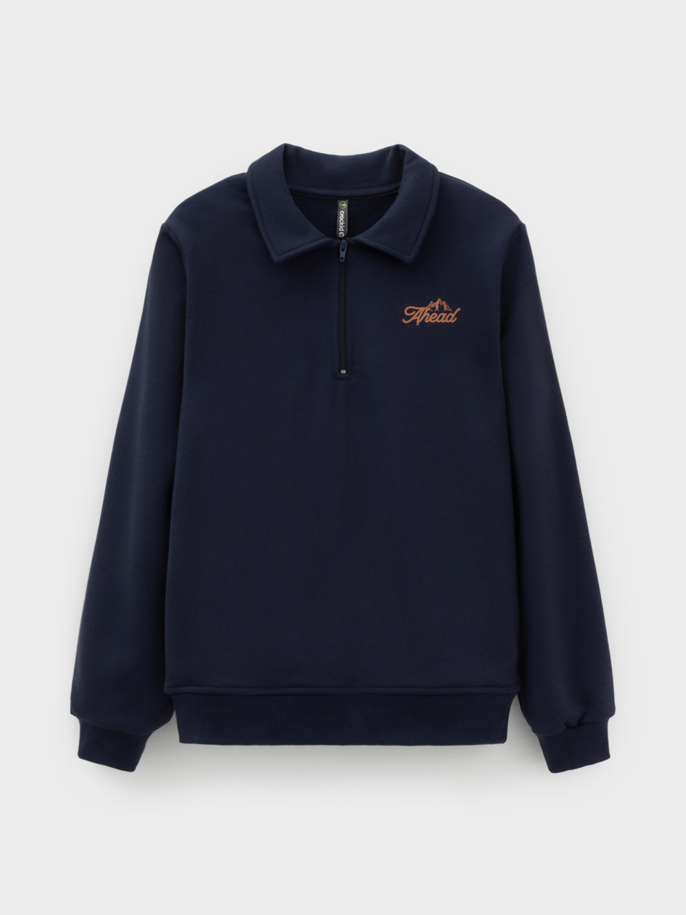 Свитшоты для мальчика, артикул: КР 302798, цвет: темно-синий, фото 2