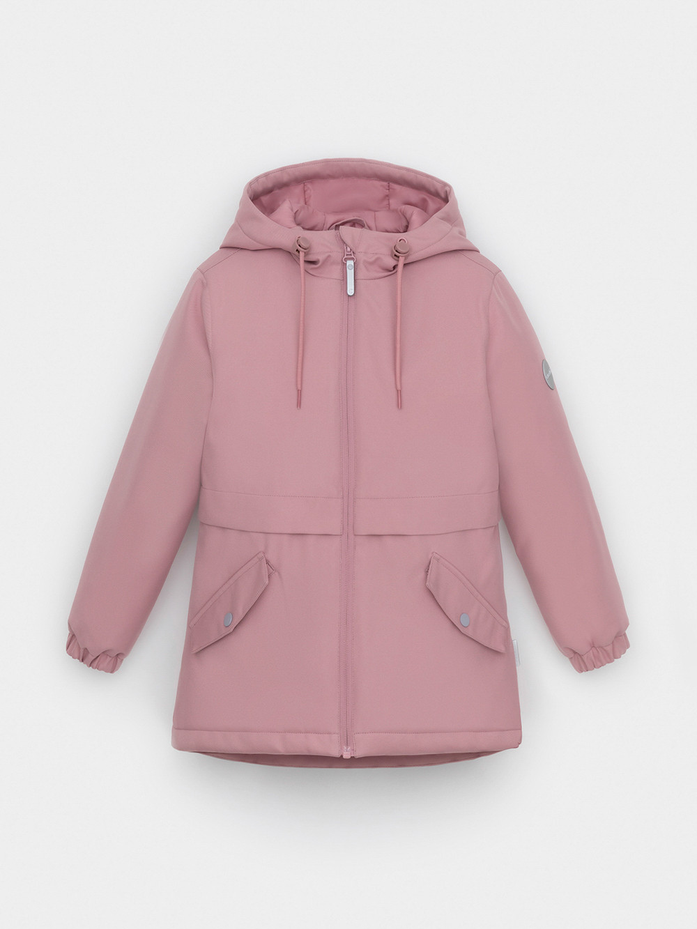 Куртка для девочки, артикул: ВК 32179/3 УЗГ, цвет: розовый, фото 2