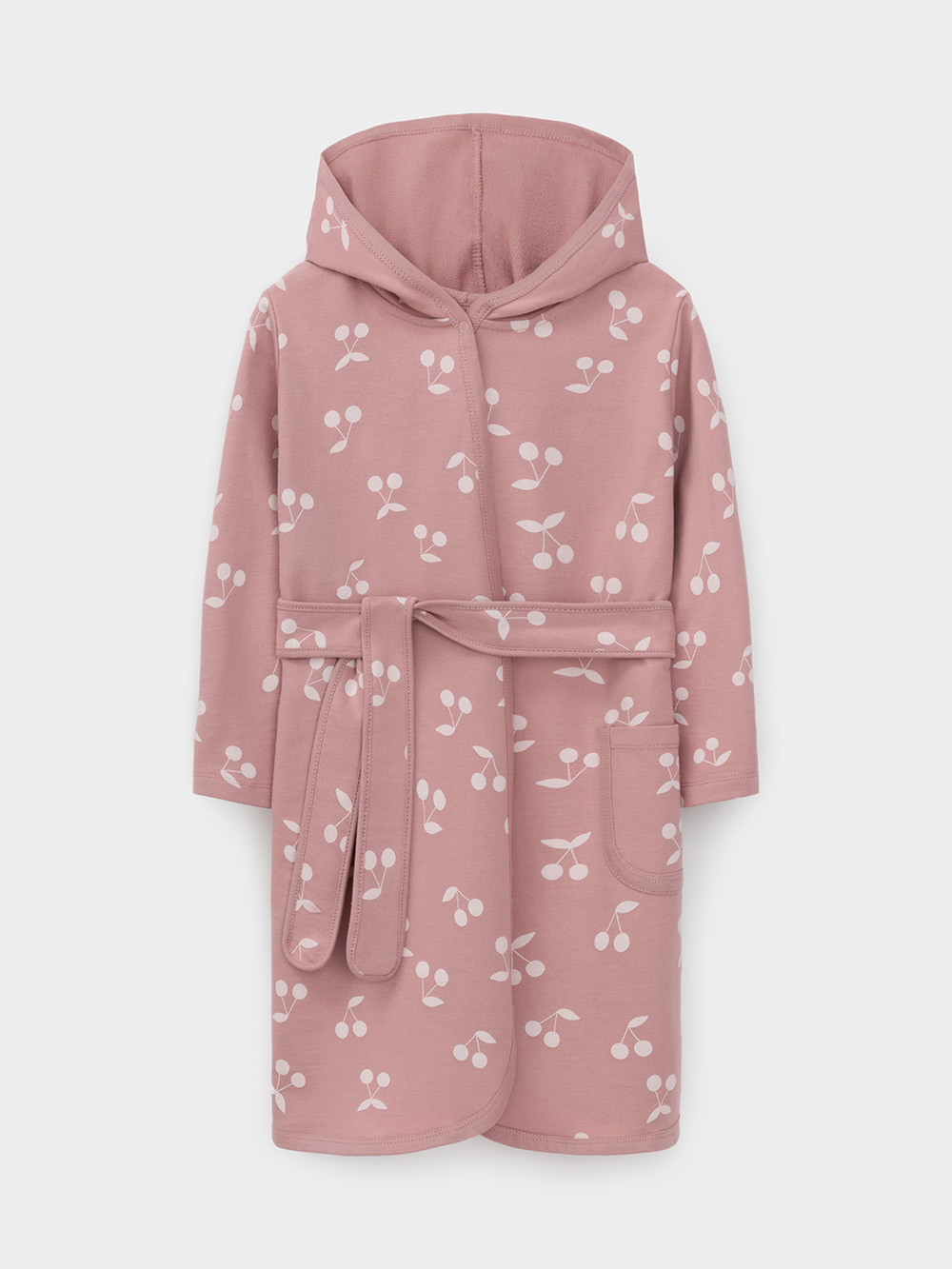 Халат для девочки, артикул: К 5763, цвет: розовый, фото 2