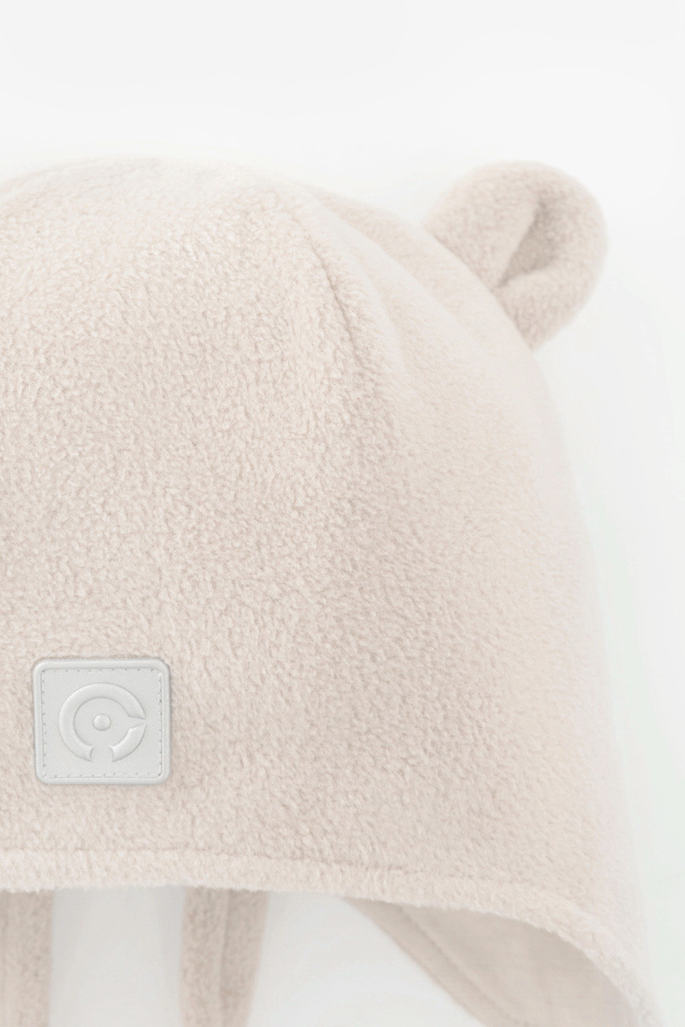 Шапка для девочки, артикул: ФЛ 80012/25/4 ГР, цвет: бежевый, фото 2