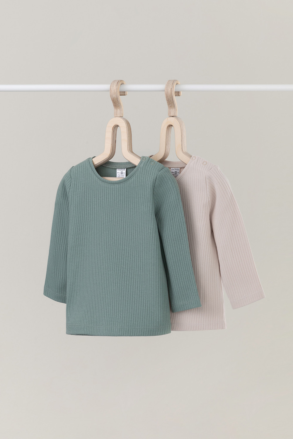 Джемпер для новорожденных, артикул: К 302520-2уп, цвет: бежевый, фото 2