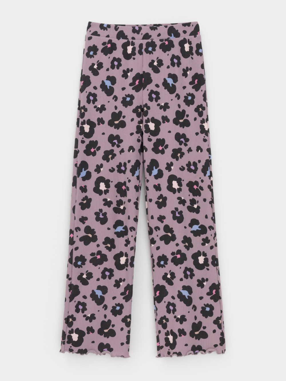 Брюки для девочки, артикул: КР 400869, цвет: фиолетовый, фото 2