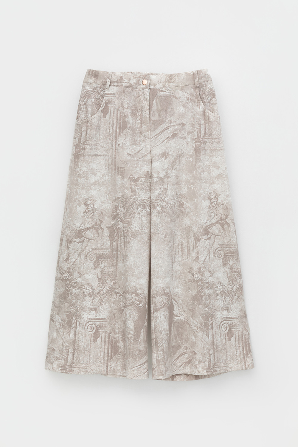 Брюки женские для мам, артикул: ЕВТ 4088, цвет: сливки2, фото 2