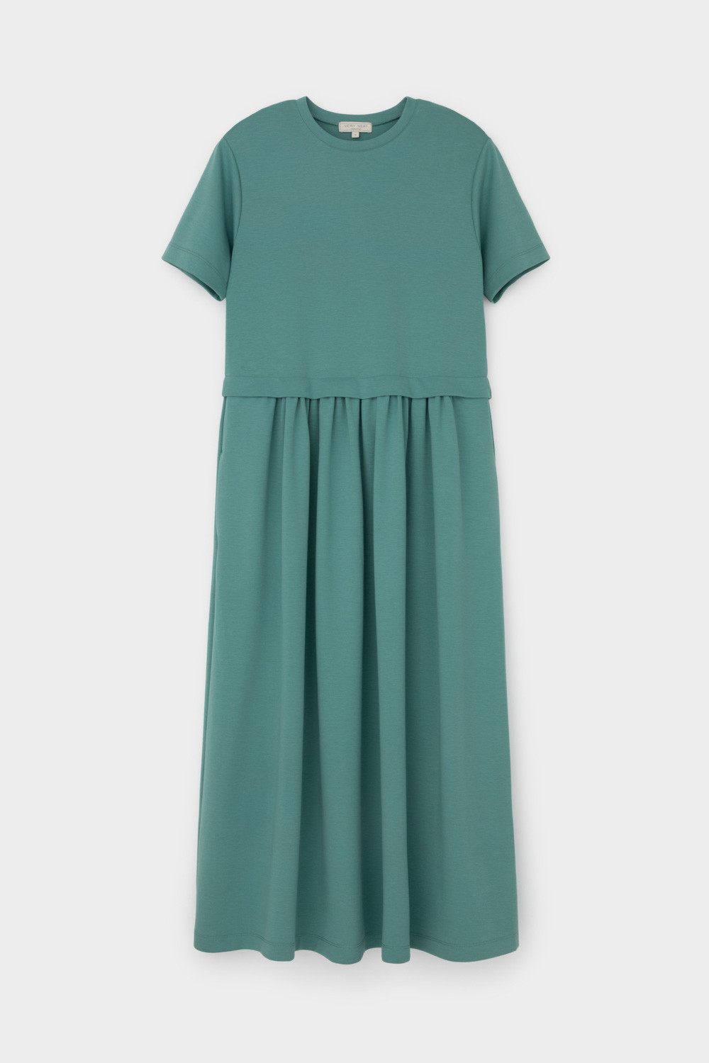 Платья женские для мам, артикул: ЕВТ 5086, цвет: зеленый, фото 2