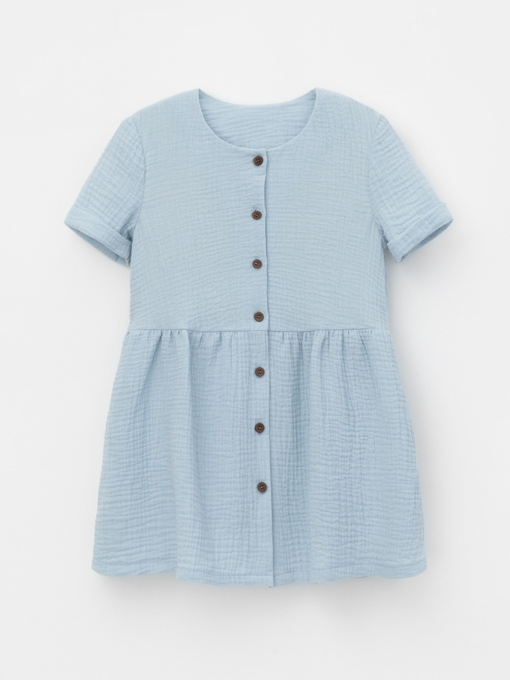 Платье для девочки, артикул: ТК 52095, цвет: голубой, фото 2