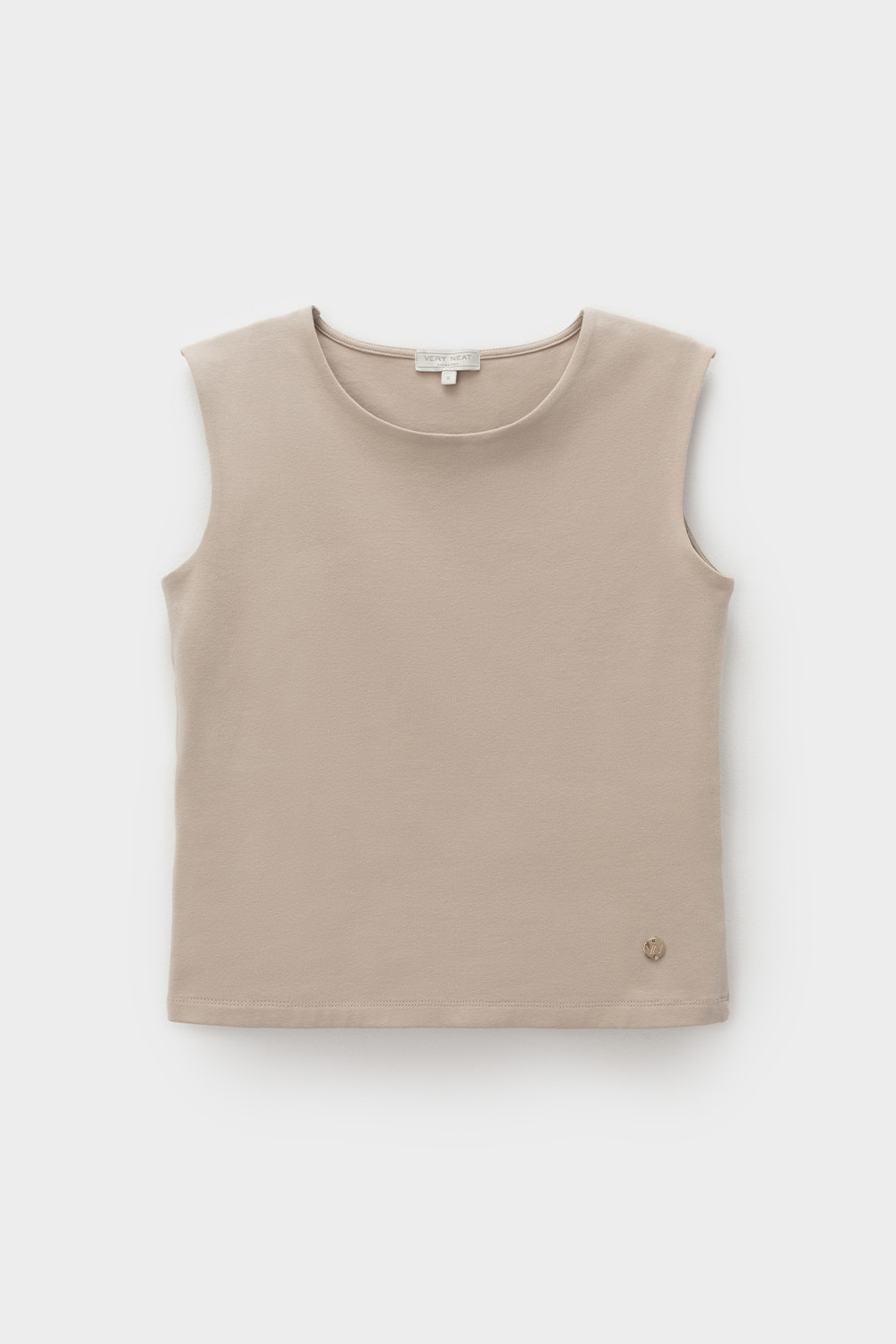 Майки женские для мам, артикул: ЕВТ 3329, цвет: бежевый, фото 2