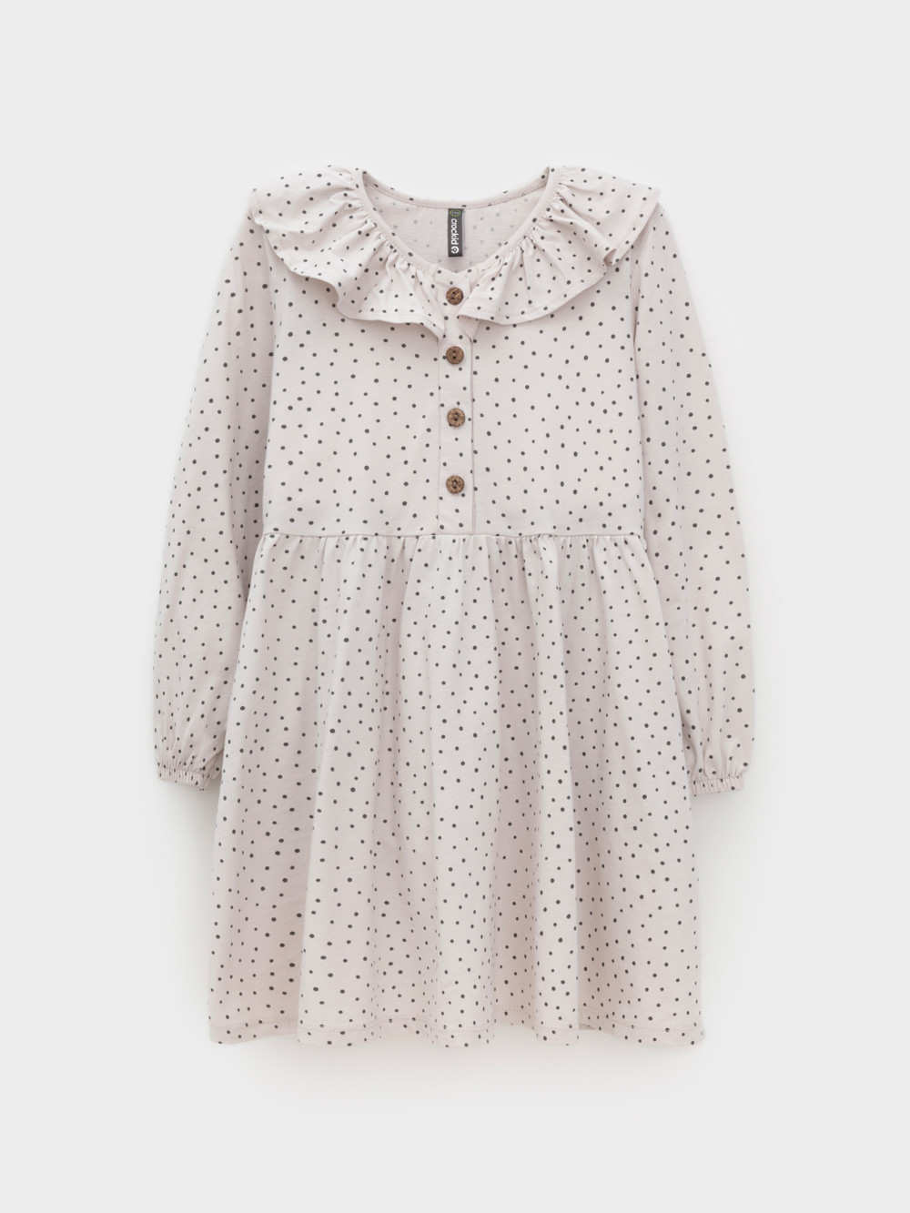 Платье для девочки, артикул: КР 5897, цвет: бежевый, фото 2