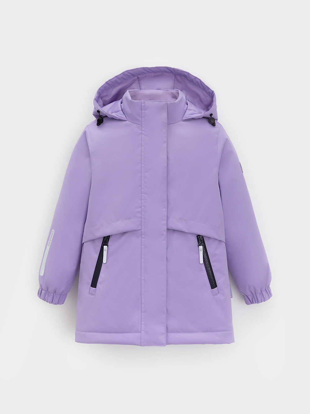 Куртка для девочки, артикул: ВК 32189/1 УЗГ, цвет: фиолетовый, фото 2