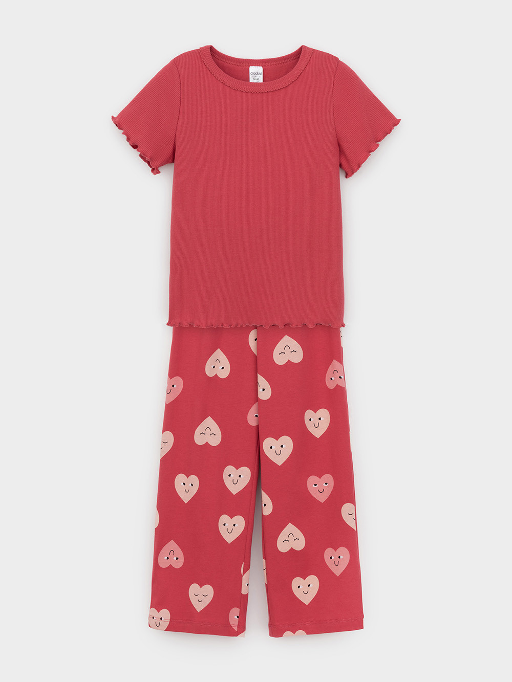 Пижама для девочки, артикул: МП 1659-1, цвет: бордовый, фото 2