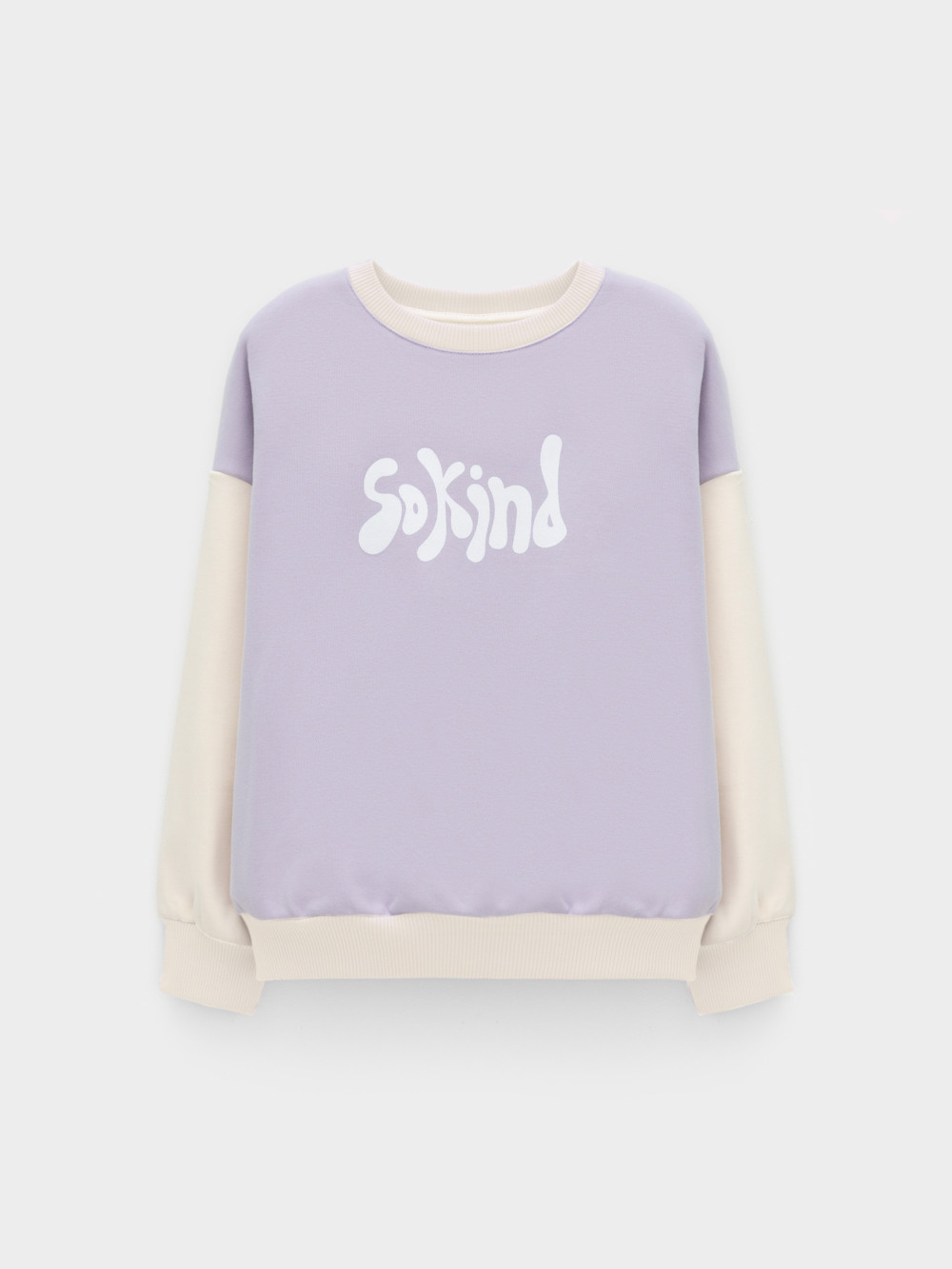 Свитшоты для девочки, артикул: КР 302879, цвет: фиолетовый, фото 2