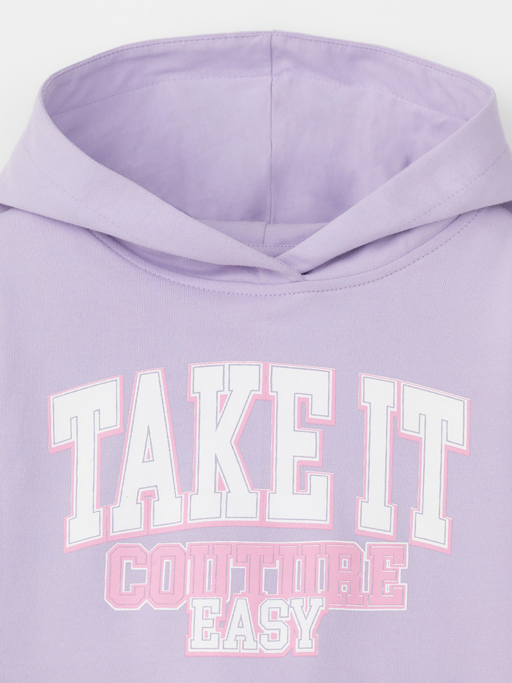 Худи для девочки, артикул: КР 302676-1, цвет: фиолетовый, фото 2