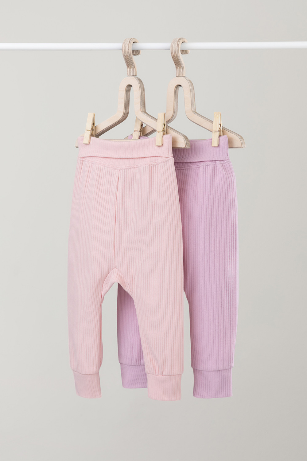Брюки для новорожденных, артикул: К 400715-2уп, цвет: розовый, фото 2